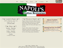 Tablet Screenshot of napolis-rogers.com